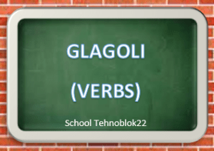 GLAGOLI U ENGLESKOM JEZIKU - SLIKA