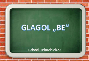 slika - glagol to be